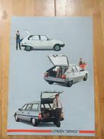 Citroen Service modellen folder, Ophalen of Verzenden, Zo goed als nieuw, Citroën