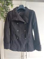 Mooie zwarte H&M winterjas maat 42, Ophalen of Verzenden, Zo goed als nieuw, Maat 42/44 (L), Zwart