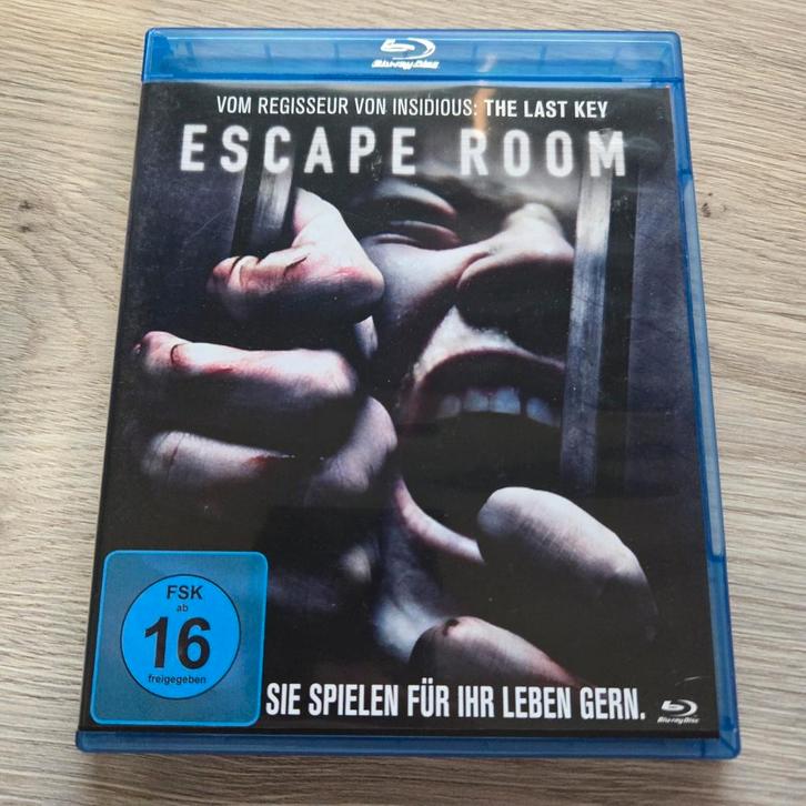 Escape Room (Blu-ray, NLO), Cd's en Dvd's, Blu-ray, Zo goed als nieuw, Horror, Ophalen of Verzenden