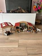 Schleich manege HELE GROTE SET, Ophalen of Verzenden, Zo goed als nieuw
