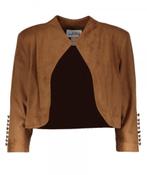 Joseph Ribkoff prachtig bruin jersey bolero jasje mt 36/S, Kleding | Dames, Bruin, ., Joseph Ribkoff, Nieuw