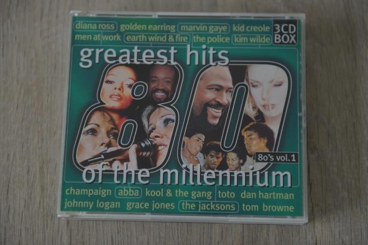 GREATEST HITS OF THE MILLENNIUM 80'S - 3CDbox VOLUME 1, Cd's en Dvd's, Cd's | Verzamelalbums, Pop, Boxset, Verzenden