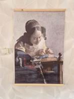 Wanddoek kantnaaister, Huis en Inrichting, Woonaccessoires | Wanddecoraties, Ophalen of Verzenden, Nieuw