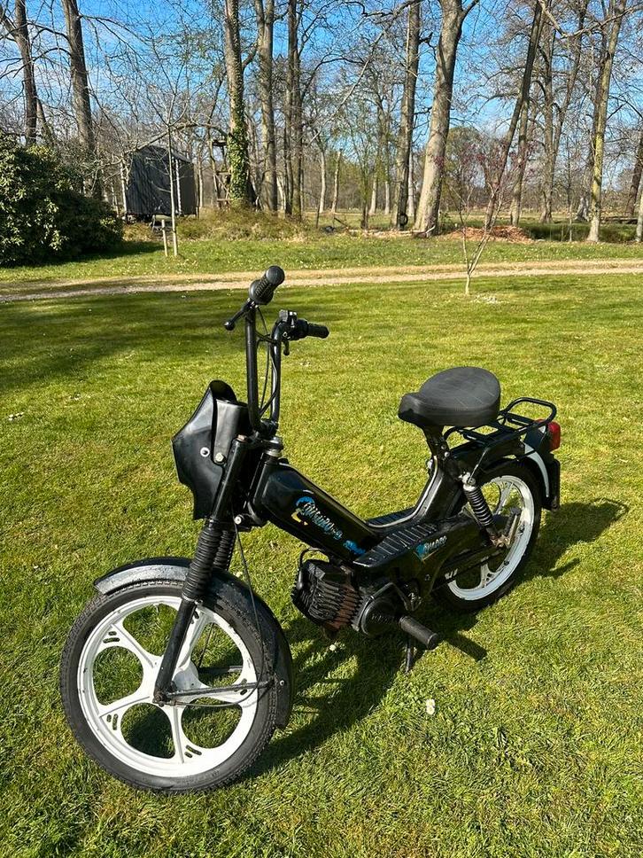 Tomos Quadro blauw kenteken, Fietsen en Brommers, Brommers | Tomos, Gebruikt, Quadro, Maximaal 25 km/u, Ophalen