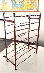 groot Frans vintage wijnrek 35 flessen industrieel design, Huis en Inrichting, Woonaccessoires | Wijnrekken, Gebruikt, 50 tot 75 cm