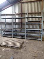 Metalen stelling stellingkast H290xB460xD80, Ophalen, Gebruikt