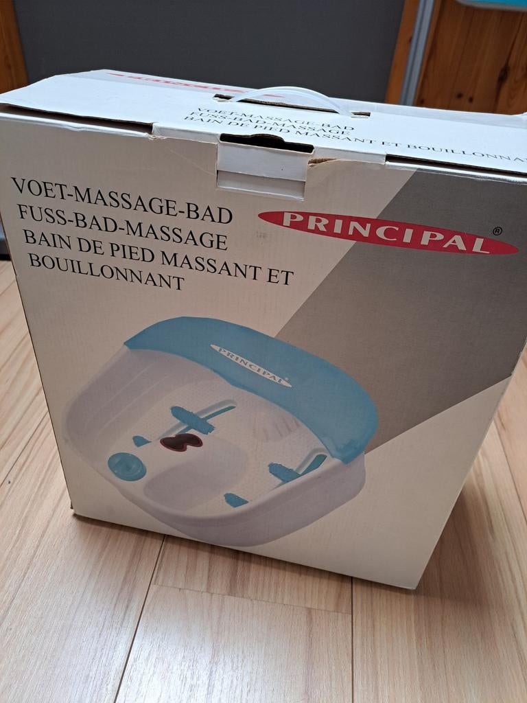 Voet massage bad, Ophalen