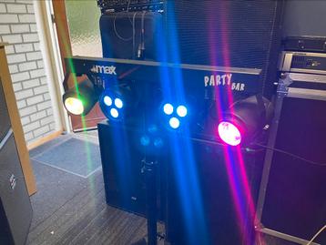 MAX Party bar disco verlichting Led spot & Jellymoon beschikbaar voor biedingen