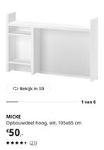 Ikea Micke Bureau Opbouwdeel, Ophalen of Verzenden, Zo goed als nieuw