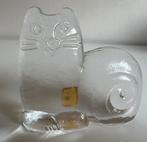 Vintage Lisa Larson~Royal Krona Kat Art Glass Djur I Frihet, Antiek en Kunst, Kunst | Designobjecten, Ophalen of Verzenden