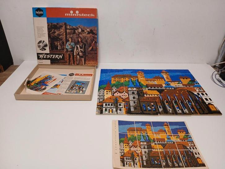 Ministeck Nurnberg in vintage western doos, Hobby en Vrije tijd, Ministeck, Zo goed als nieuw, Ophalen of Verzenden