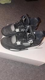 Jordan 4 White thunder, Zwart, Ophalen of Verzenden, Sneakers of Gympen, Gedragen