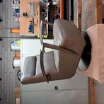Leren draaifauteuil Mood., Huis en Inrichting, Fauteuils, Ophalen, Minder dan 75 cm, Vintage, Zo goed als nieuw