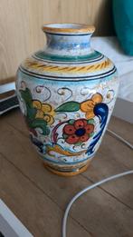 Deruta Italië Handbeschilderde Vaas, Ophalen of Verzenden