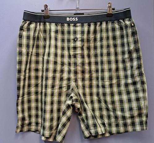 Hugo Boss ondergoed : shorts groen zwart geruit XXL nr 45111, Kleding | Heren, Ondergoed, Boxer, Groen, Ophalen of Verzenden