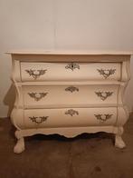 Mooi brocante, vintage, antiek buikkastje / ladekastje, Ophalen, Gebruikt, 50 tot 100 cm, 3 of 4 laden