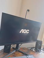 AOC 25" Full HD 240Hz Gaming Monitor, Computers en Software, Kantelbaar, Zo goed als nieuw, DisplayPort, 1 tot 2 ms