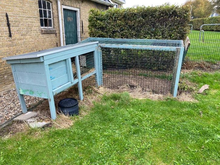Konijnenhok, Dieren en Toebehoren, Knaagdieren en Konijnen | Hokken en Kooien, Gebruikt, Hok, 90 cm of meer, 110 cm of meer, Konijn