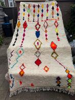 Colourful Azul Rug - kleurrijk en origineel Marokkaans kleed, Ophalen, Zo goed als nieuw