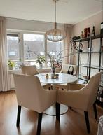4 IKEA Sakarias stoelen + extra hoezen (beige en grijs), Ophalen, Gebruikt, Overige kleuren, Vier