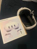 Meta Quest 3 + Elite Strap + Reistas, Spelcomputers en Games, Virtual Reality, Ophalen of Verzenden, Nieuw, VR-bril, Pc