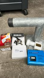 Statellietvinder, twin lnb, 2x PMSE 4x1 DI Switch etc, Ophalen of Verzenden, Zo goed als nieuw