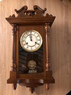 Antieke regulator klok van hout, Antiek en Kunst, Ophalen