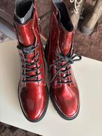 Rode veterlaarzen, Ophalen of Verzenden, Gedragen, Rood, Lage of Enkellaarzen