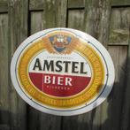 Amstel Bier reclame bord van kunst stof, Verzamelen, Merken en Reclamevoorwerpen, Ophalen, Gebruikt, Reclamebord
