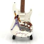 Freddie mercury wit Queen miniatuur gitaar 25cm mini guitar, Info@deconoord.nl, Deco Noord, Nieuw, Ophalen of Verzenden