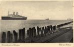 ansichtkaart stoomschip Rotterdam, Ophalen of Verzenden, 1920 tot 1940, Gelopen, Overige thema's