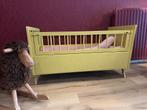 Retro baby/peuterbedje, Kinderen en Baby's, Kinderkamer | Bedden, Ophalen, Zo goed als nieuw, Minder dan 140 cm, Minder dan 70 cm