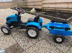 Tractor met aanhanger kinderen, Ophalen, Zo goed als nieuw