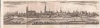 Zwolle Swoll Aanzicht op de stad. panorama anoniem ca. 1670, Ophalen of Verzenden