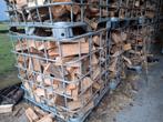 Brandhout eiken! GRATIS bezorgd €125/m3, Tuin en Terras, Haardhout, Minder dan 3 m³, Verzenden, Overige houtsoorten, Blokken