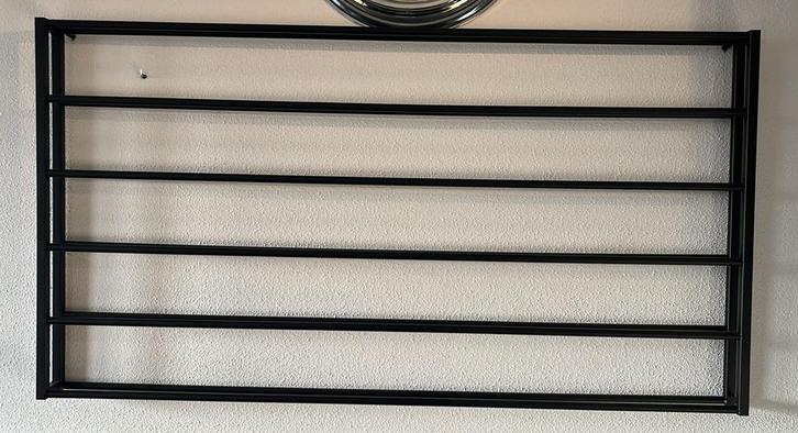 Echt Stalen wijnrek, Huis en Inrichting, Woonaccessoires | Wijnrekken, Nieuw, 75 cm of meer, Metaal, 15 tot 25 flessen, Ophalen
