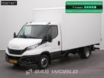 Iveco Daily 35C16 Laadklep Dubbellucht 160PK Bakwagen Airco, Auto's, Stof, Gebruikt, Euro 6, Wit