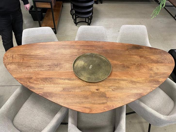 CHEFMEUBEL ORGANISCHE TAFEL OP VOORRAAD SALE LEEGVERKOOP !, Huis en Inrichting, Stoelen, Nieuw, Vijf, Zes of meer stoelen, Hout