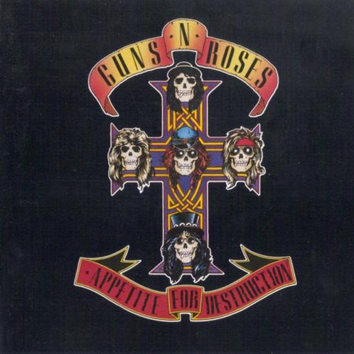 Hard-Rock C.D. (1987) Guns N' Roses - Appetite for Destructi, Cd's en Dvd's, Cd's | Rock, Gebruikt, Rock-'n-Roll, Ophalen of Verzenden