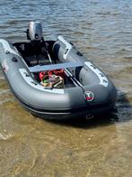 Talamex 350 Highline Storm Grey  met 6 Pk Mariner, Watersport en Boten, Airdeck, Zo goed als nieuw, Benzine, Minder dan 70 pk