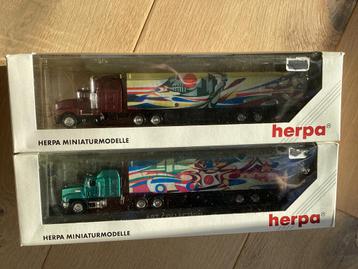 Herpa Art Collection Kenworth, Mack special edition USA 1/87 beschikbaar voor biedingen