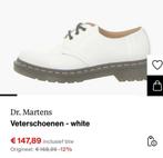 Witte Dr. Martens leren schoenen. Eu 36, valt als 36,5-37, Wit, Overige typen, Ophalen of Verzenden, Dr. Martens