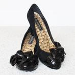 Prachtige Suede Beverly Feldman Pumps (Maat 39) - s3 € 85,-, Kleding | Dames, Schoenen, Pumps, Zwart, Ophalen of Verzenden, Zo goed als nieuw