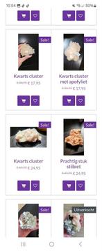 Edelstenen korting!, Verzamelen, Ophalen of Verzenden, Mineraal