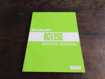 Suzuki RGV250 1988-1992 werkplaatshandboek manual beschikbaar voor biedingen