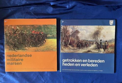 LP's Nederlandse Militaire Marsen, Verzamelen, Militaria | Algemeen, Overige soorten, Overige typen, Nederland, Verzenden