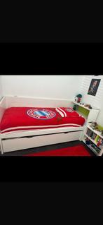 IKEA Slaapbank met onderschuifbed + matras, Ophalen of Verzenden, Zo goed als nieuw, Tweepersoons