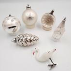 5 vintage kerstballen (deukbal) | Vintage kerstitems, Ophalen of Verzenden, Huis en Inrichting
