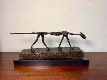 Bronzen Beeld Kat Le Chat Alberto Giacometti Gesigneerd beschikbaar voor biedingen