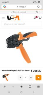 Weidmuller krimptang pz3 0.5-6mm, Ophalen of Verzenden, Zo goed als nieuw